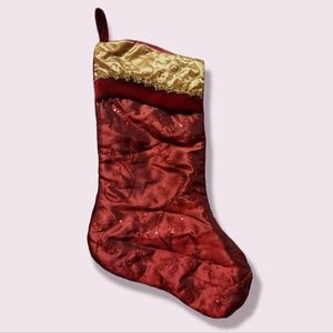 Sequin Christmas stocking